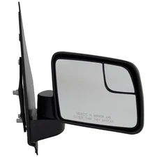 Mirror For 2011-2013 Ford Transit Connect Front Passenger Side Textured Black