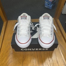 Brand new in box Converse Youth Street Slip Shoe White13 youth US A01694F CTAS