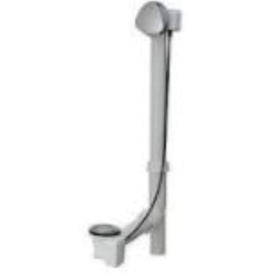 150.156.21.1 GEBERIT POLISHED CHROME BATH DRAIN 17 TO 22inch ROUGH AND TRIM