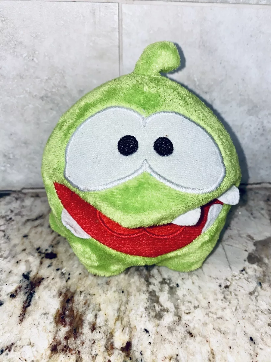 Cut the Rope Om Nom small plush green stuffed animals 