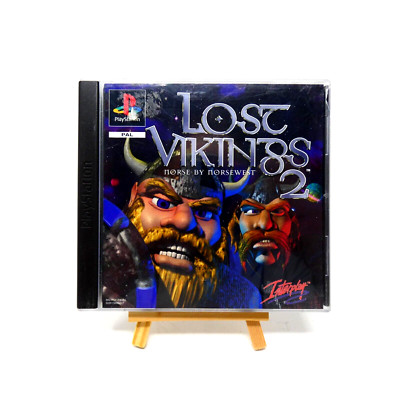 Lost Vikings 2 Norse By Norsewest PS1 Spiel mit Anleitung getestet komplett CIB