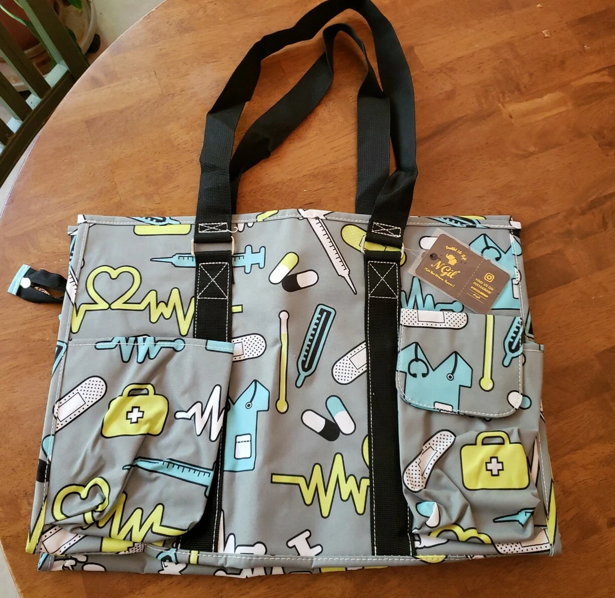 Details more than 166 tall tote bag with pockets best kidsdream.edu.vn