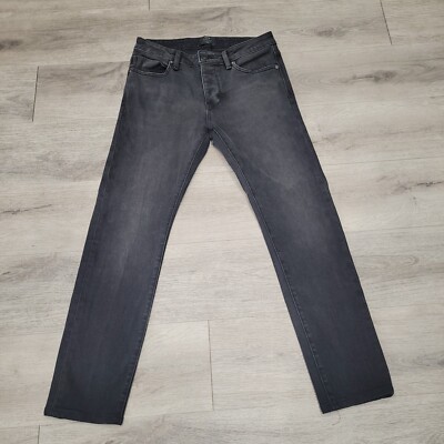 NEUW Men s Iggy Skinny Gravity Black Jeans Size 30x32