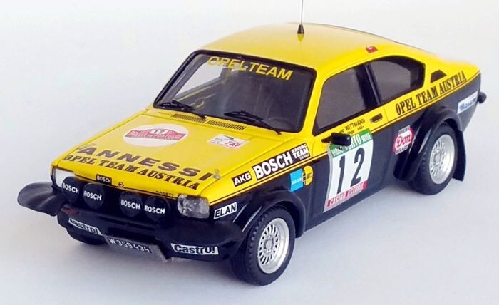 Opel Kadett GT/E Trofeu DSN129 miniature 1/43 du Rallye du Portugal 1977 de Wittmann