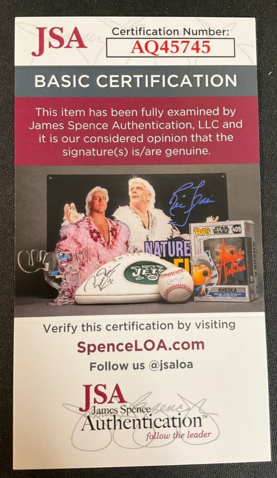 Portada de revista firmada por John Brodie con certificación JSA #12 QB San Francisco 49ers NFL! Foto 4 de 4