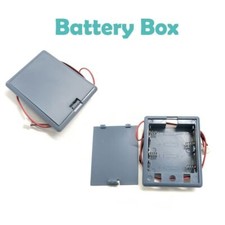 3X 4 AA Cell Battery Holder for Safety Box 6V Biometric Safe External Battery