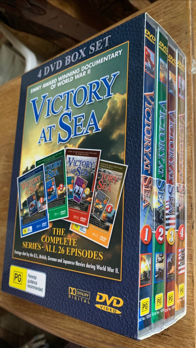 DVD: Victory At Sea - Complete Documentary Series (26 episodes/4