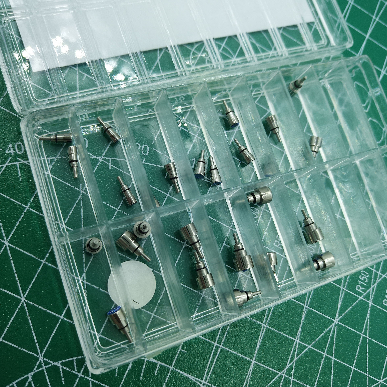 Chronograph Buttons Wholesale Stainless Steel Chronograph Button Watch Pusher Screw In Type ...