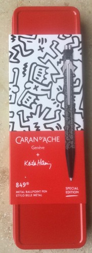 SALE! CARAN D´ACHE 849 Kugelschreiber KEITH HARING, Special Edition - Bild 3 von 3
