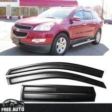 For 09-17 Chevy Traverse Window Visor Vent Sun Rain Deflector Guard 4pcs Set For 09-17 Chevy Traverse Window Visor Vent Sun Rain Deflector Guard 4pcs Set