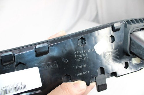 ☑️ 07-13 MERCEDES W221 S-CLASS DASH CENTER TRIM BEZEL COVER PANEL 2216890908 OEM - Picture 17 of 17