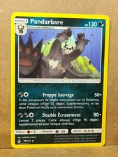 Carte Pokemon pandarbare 78/131 SL6 Soleil Lune Lumière Interdite VF rare 
