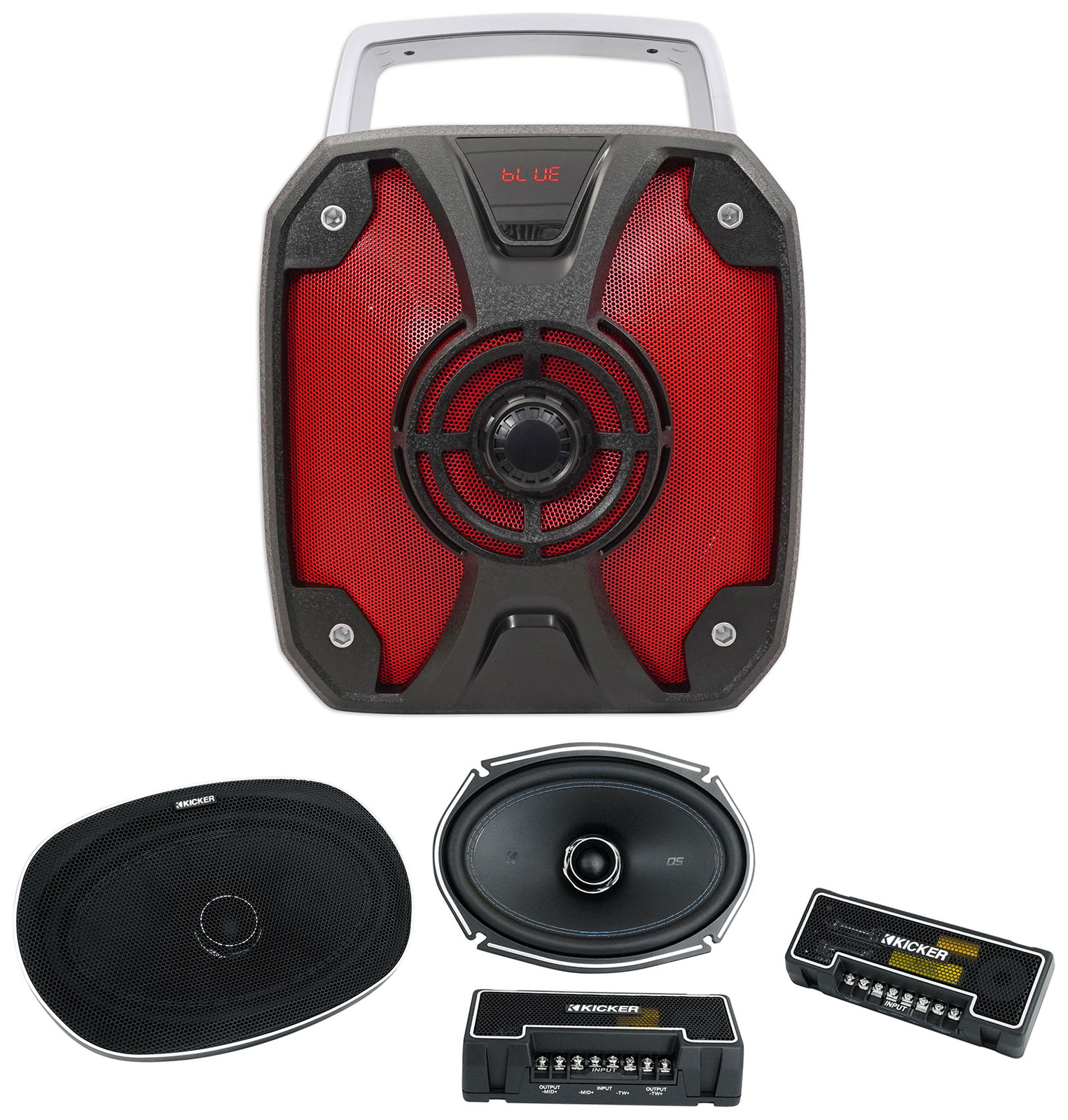 Пара автомобильных динамиков Kicker 44QSC694 QSC 200 Вт 6x9 QSC694 Домашний динамик 6269000₽