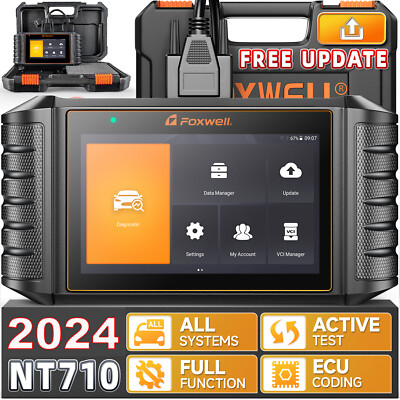 FOXWELL NT710 Profi KFZ OBD2 Diagnosegerät Auto Scanner ALLE SYSTEM E~U Coding