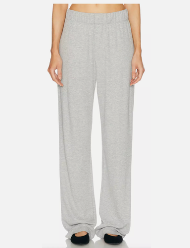 ETERNE Soft Thermal Knit Lounge Pant in Heather Gray P/S NWT MSRP $225