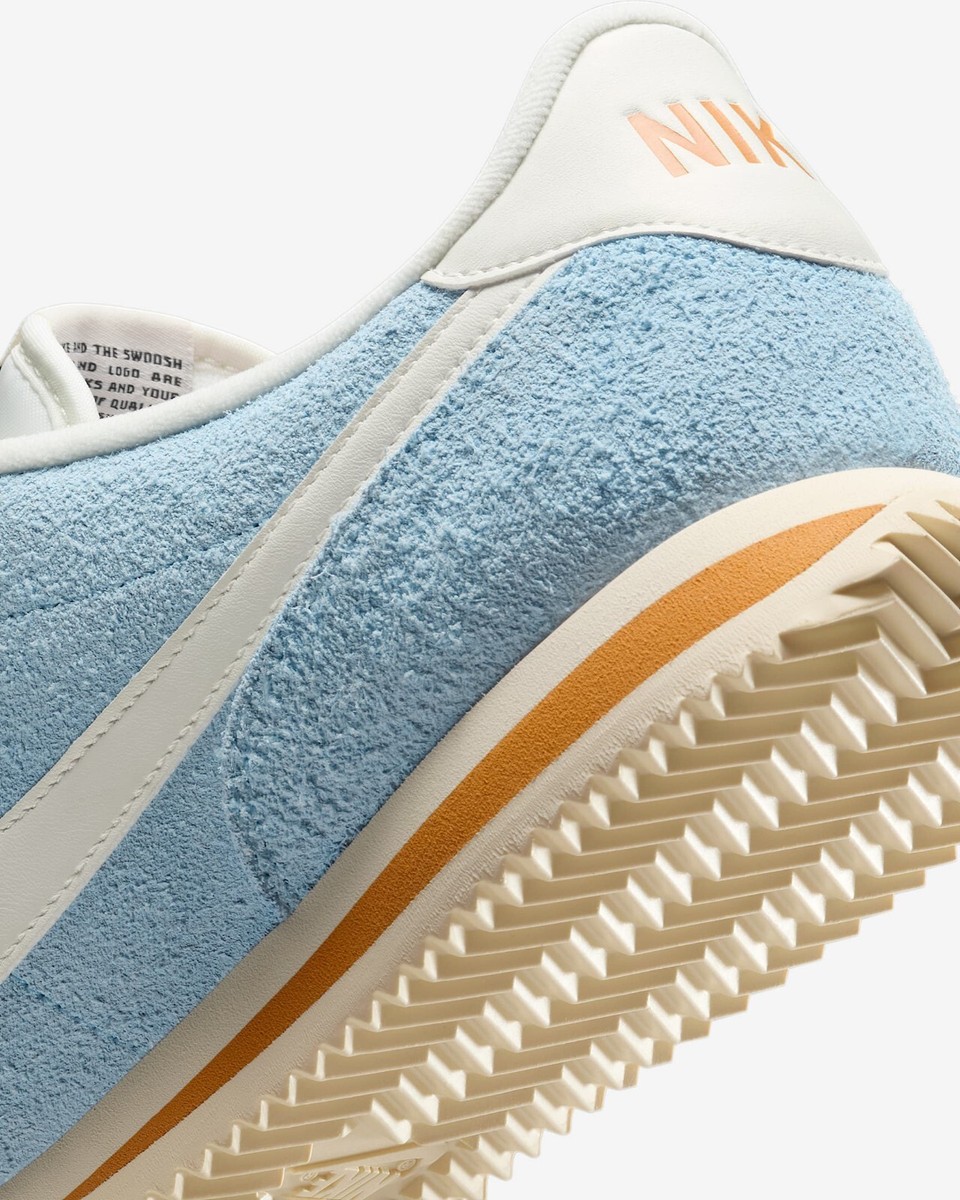 23.5 NIKE CORTEZ ブルー ビーズ風ステッチ 爽やか 人気♡ Nike Cortez
