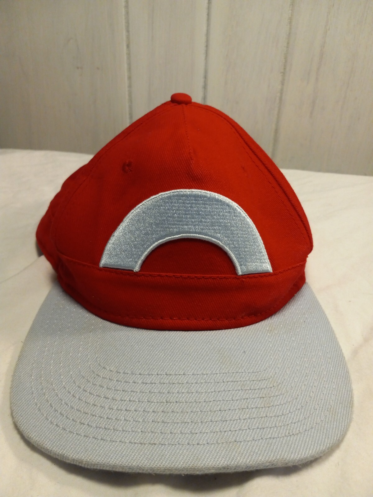 Pokemon Ash Ketchum Trainer Red Hat Adjustable Snapba… Gem