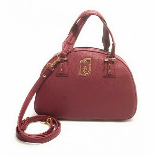 BORSA LIU JO BAULETTO COOL AF0002 SATCHEL BAG M ROSSO BORDO LAMPONE RED  TRACOLLA | eBay
