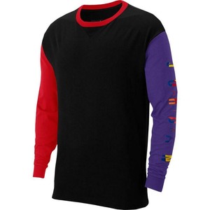 black red and purple jersey
