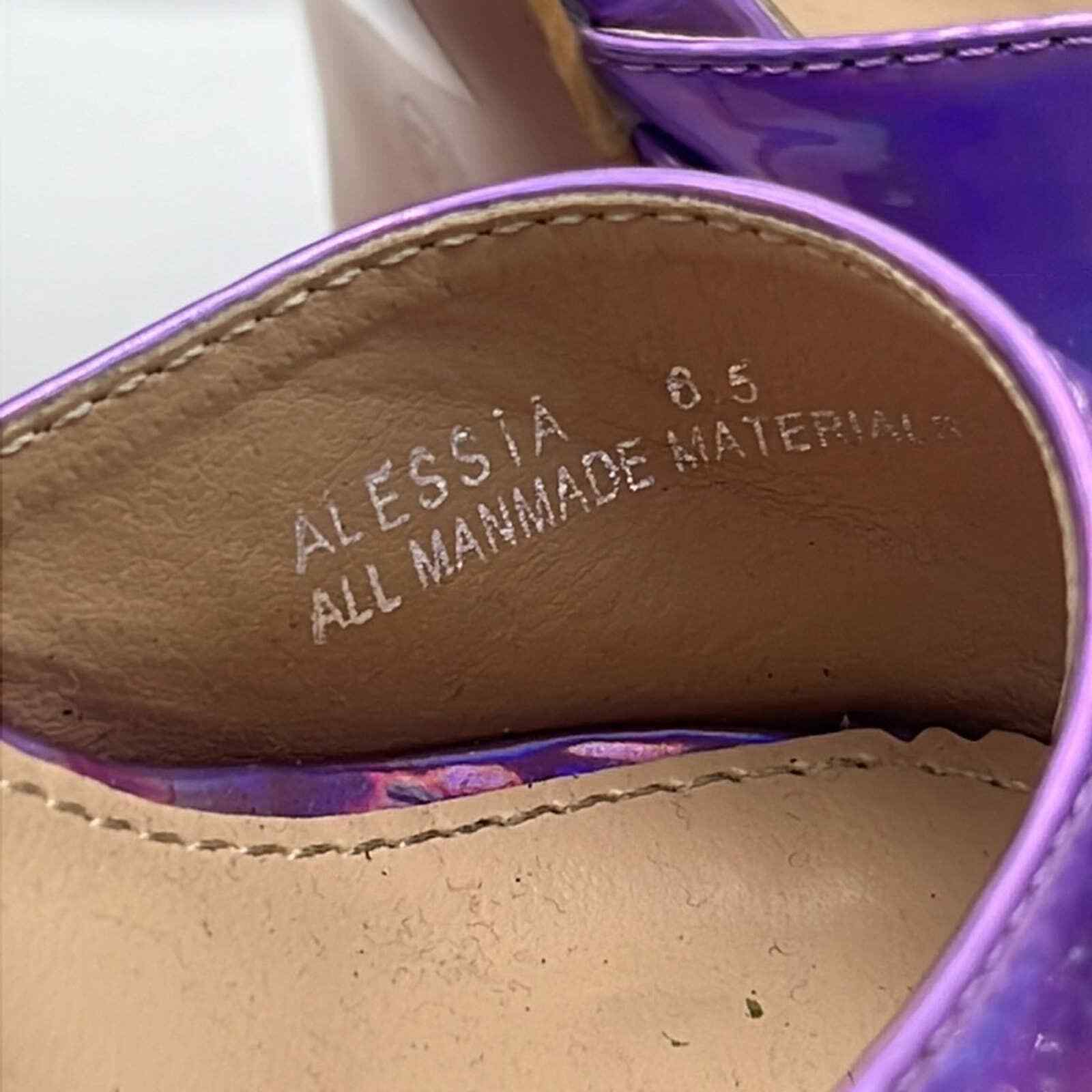 Mixx Rhinestone Square Toe Platform Block Heels B… - image 7