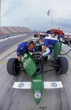 Dennis Vitolo Ford Reynard 99I for Nicoderm CQ-Nicorette sits read- Old Photo