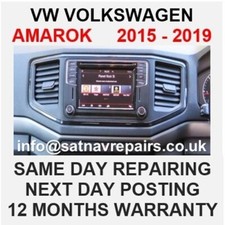VW VOLKSWAGEN AMAROK MEDIA FAULTY TOUCH SCREEN FIXING REPAIRING SERVICE