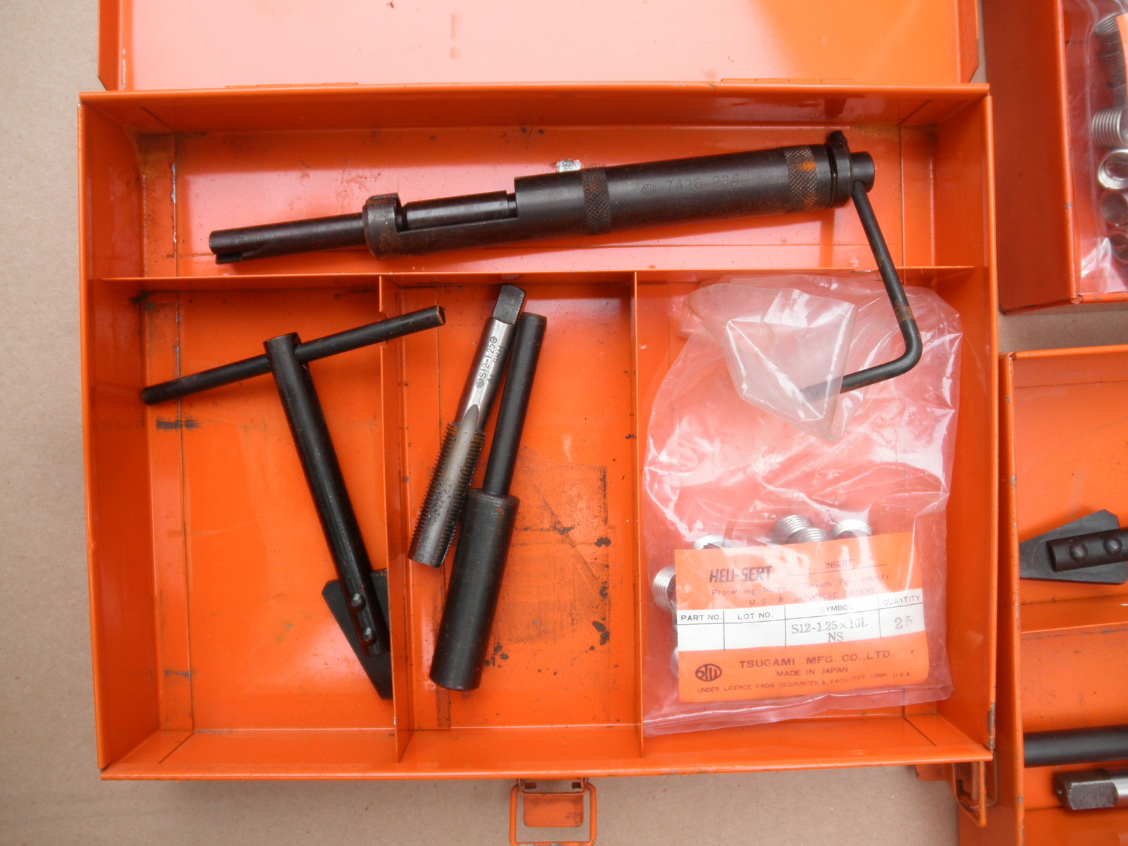 TSUGAMI HELI SERT HELICOIL INSERT REMOVAL TOOL TAB THREAD REPAIR 10 12 14 MM eBay