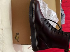 DOC DR MARTENS 1460 Vegan Nero in Pelle Air Wair Stivali Unisex Uk Taglia 8  EU 42 EUR 58,81 - PicClick IT