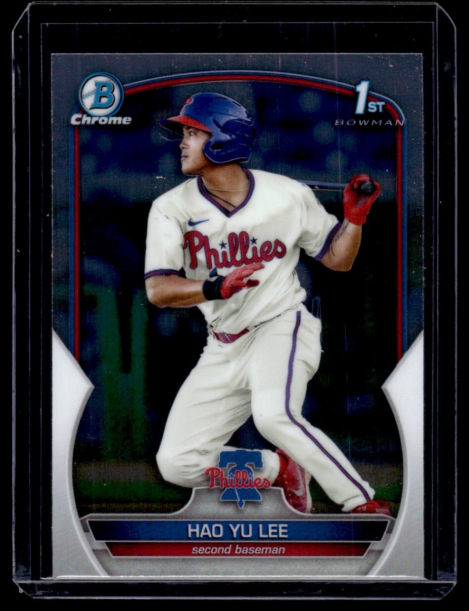 2023 Bowman Chrome Prospects Hao Yu Lee Philadelphia Phillies #BCP-52