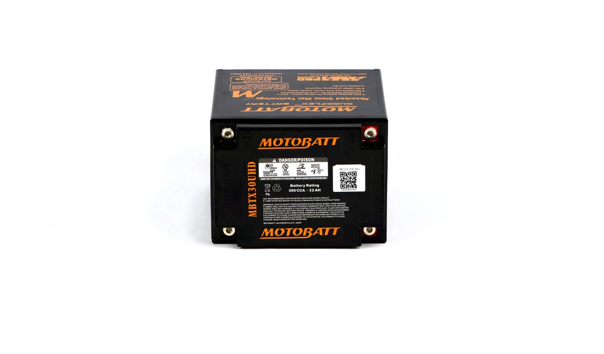 Harley Davidson FLHX 1690 Street Glide 2011-2014 Battery (Motobatt 
