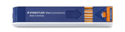 12x STAEDTLER Zeichenmine 2,0mm orange 204-4 Farbmine TK-Mine MARS® carbon NEU