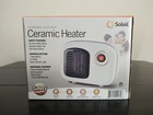 Soleil MH-08W 250 Watt Personal Electric Ceramic Space Desktop Heater Wood Grain