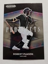 2021 Panini Prizm Draft Picks - Prospects #P-RP Robert Puason (RC)