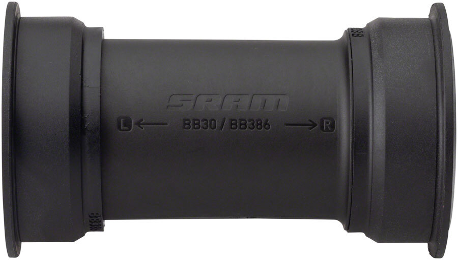 Уплотненные картриджные подшипники SRAM DUB PressFit BB386 EVO 86-миллиметровый дорожный нижний кронштейн