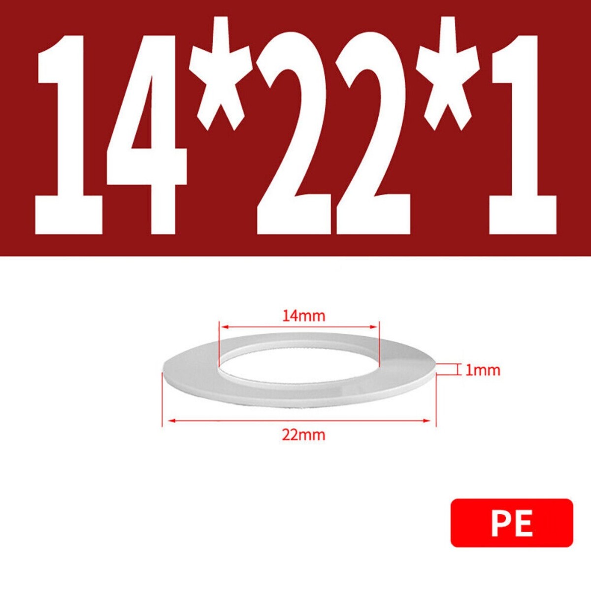 O.D= 3mm To 60mm Metric O-Rings Clear Silicone Rubber Seals Flat - Foto 2