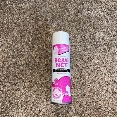 Aqua Net Professional Hair Spray Extra Super Hold Fresh Fragrance 11 Oz
