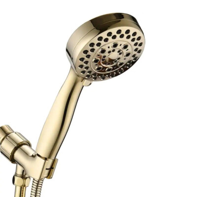  Magic Home MMS-5B002GD Wall Mounted Handheld Shower Head Polished Gold
