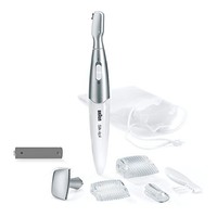 Braun Fg1100 Womens Hair Remover Eyebrow Bikini Styler & Personal Shaver White N Braun Fg1100 Womens Hair Remover Eyebrow Bikini Styler & Personal Shaver White N