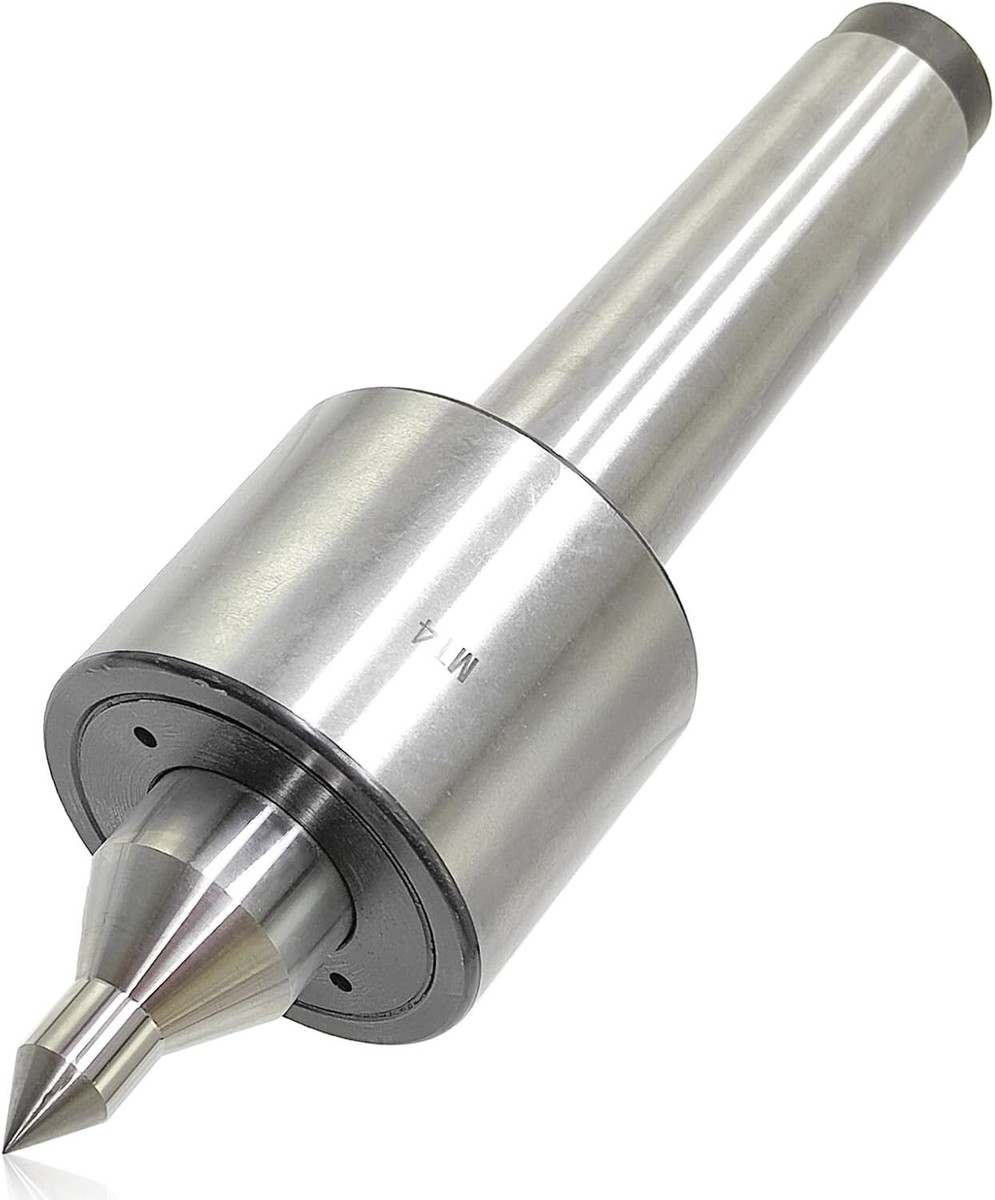MT4 Long Spindle Turning Live Center Morse Taper Triple Bearing