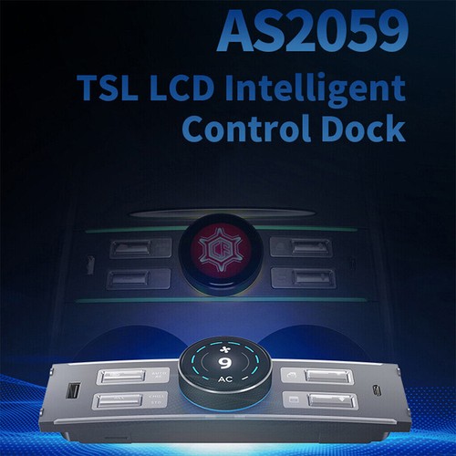 LCD Intelligent Control Dock Knob Button Type-C USB For Tesla Model 3 Highland - Picture 6 of 22
