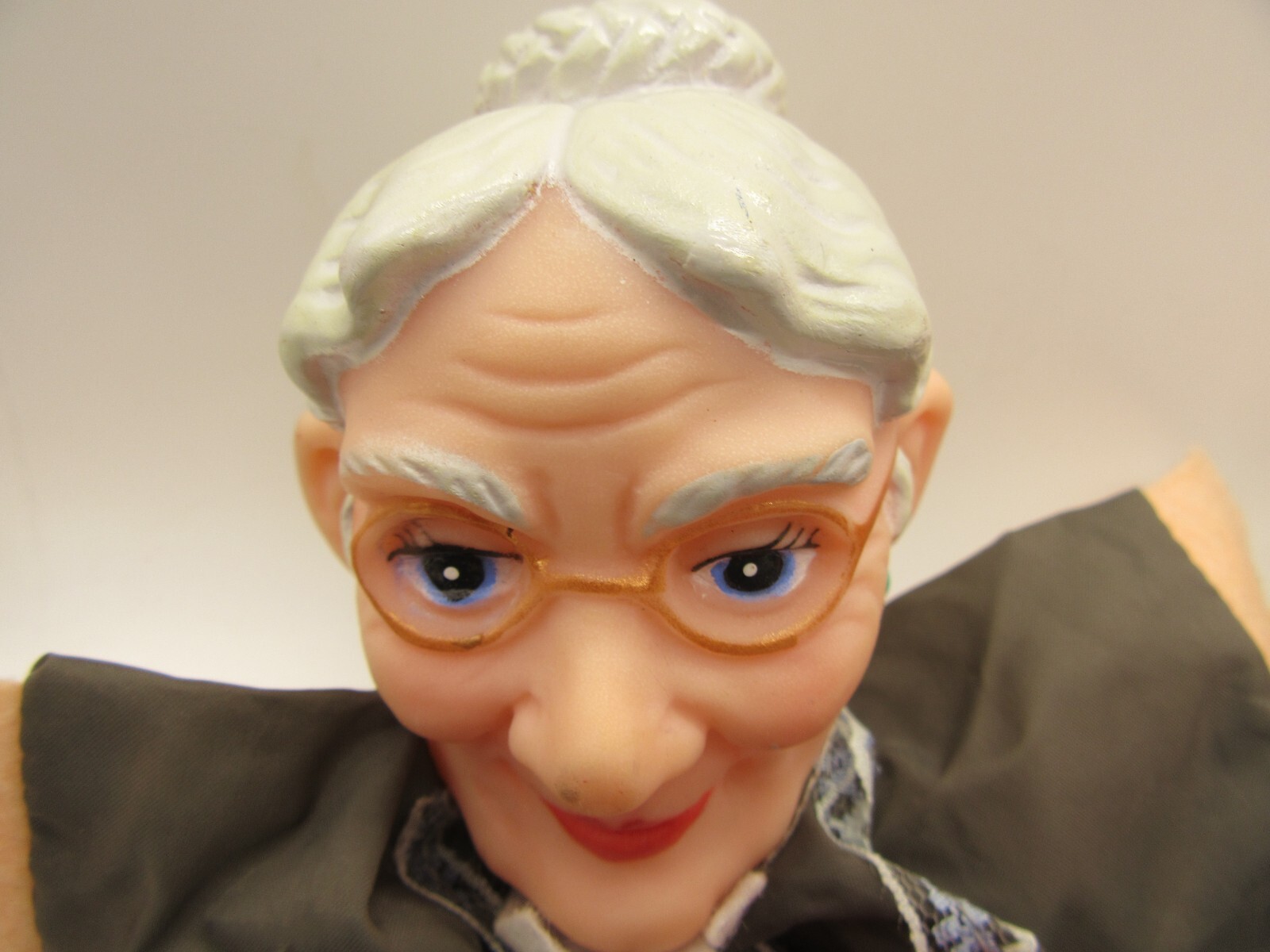 Two Vintage Rubber Heads Hand Puppets eBay