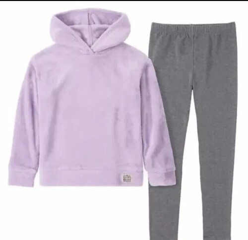 Lucky Brand Girls Youth Pink Camo Plush Top & Legging 2-piece Set VARIETY NEW - Picture 6 of 16