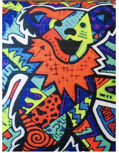 grateful dead bear pillow