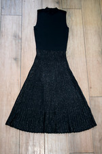 NEW! LIPSY knitted dress SIZE 8 sparkle shimmer skirt stretch evening party
