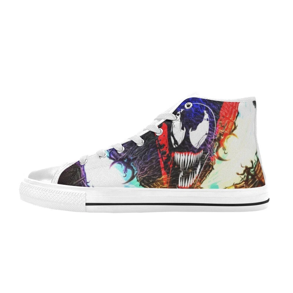 Venom Mens Sneakers High Top Canvas Casual