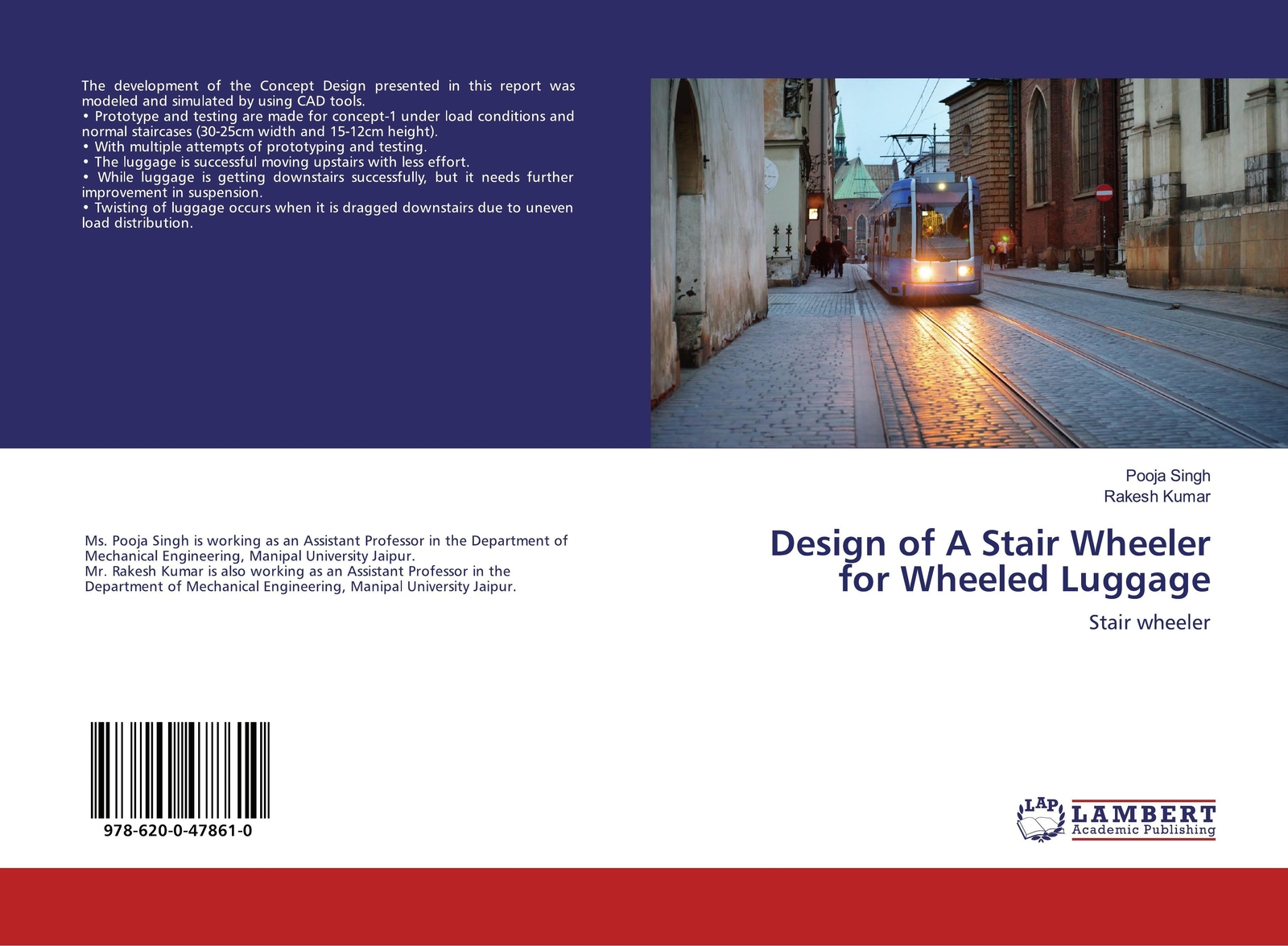 Thumbnail - Design Of A Stair Wheeler For Wheeled Luggage Stair Wheeler Pooja