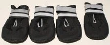 Dog Shoes Booties Paw Protection LARGE Durable Mesh Reflective Nonslip