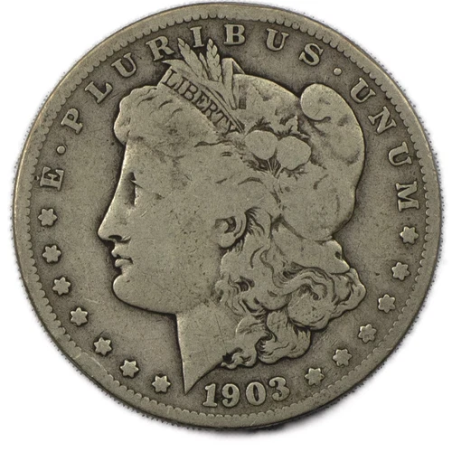 1903-S $1 Morgan Silver Dollar Very Good VG+ San Francisco