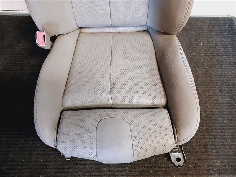 09-10 INFINITI G37 Sedan Sport Driver Front Seat Leather Grey/W