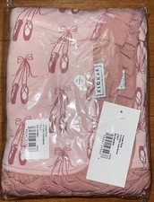 Kickee Pants Bamboo Baby Rose Ballet Ruffle Toddler Blanket New Free Shipping